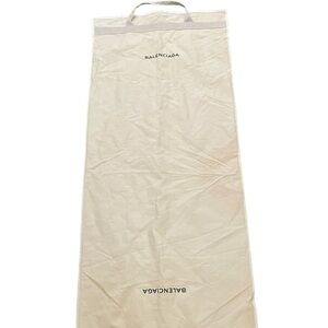 Balenciaga Designer Full Length Cotton Canvas Eco Garment Travel / Storage Bag